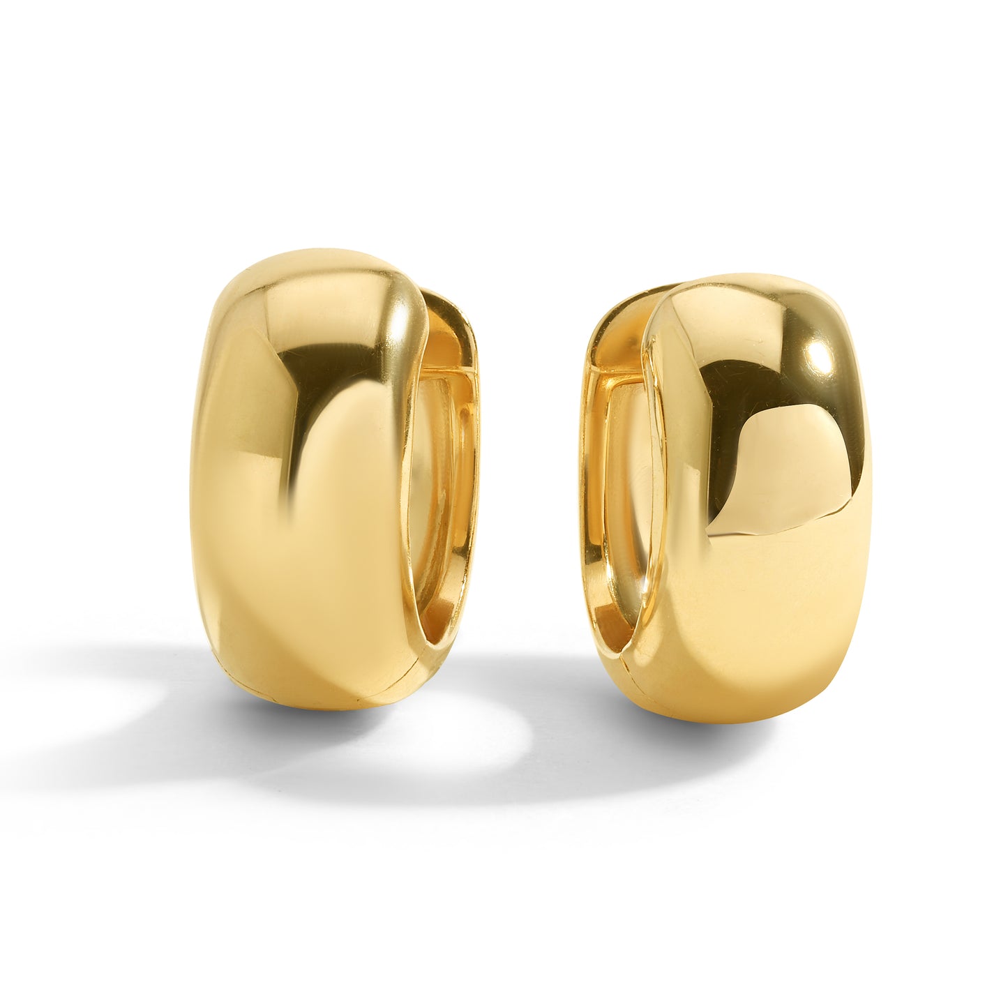 14kt Yellow Gold Mini Huggie Hoop Earrings